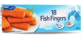 Bastoncini di Pesce 450 g in offerta da ALDI