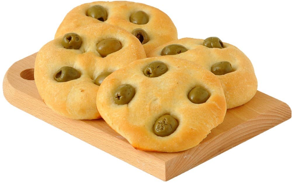 Focaccia mini alle olive – Bennet