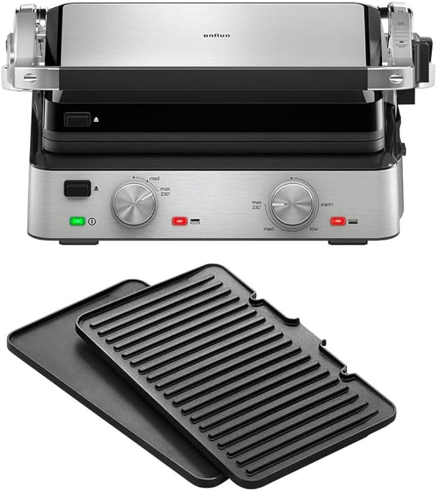 Bistecchiera Multigrill 7 CG7020, 2000 W BRAUN – Euronics