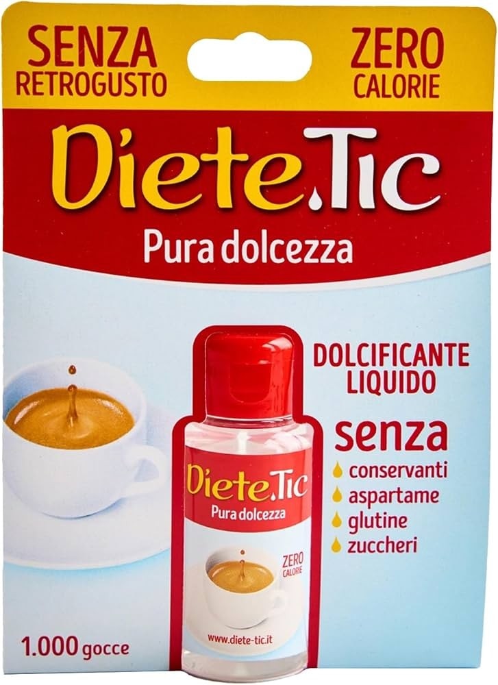 Dolcificante liquido Diete.Tic ml 100 in offerta da Bennet