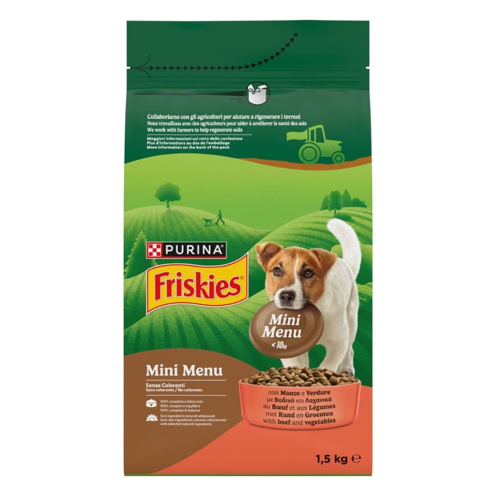 Purina Friskies crocchette per cani gusti assortiti 1,5 kg in offerta da Iper La grande i