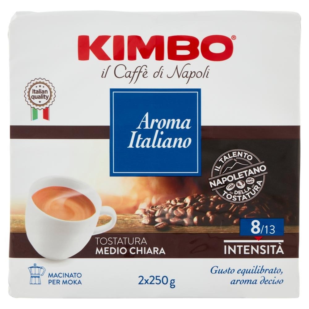 Caffè Kimbo Aroma Italiano, macinato fresco 250 g in offerta da Penny