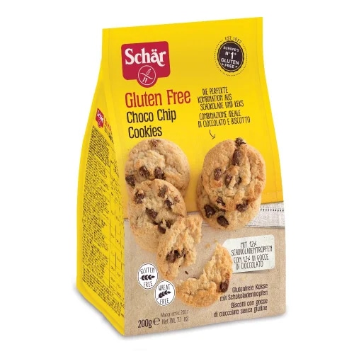 Biscotti Choco Chip Cookies Schär 200 g in offerta da Coop
