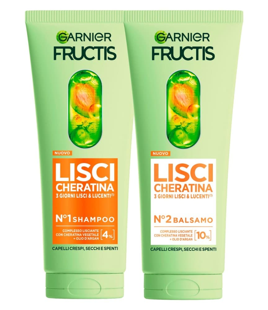 Garnier Fructis shampoo o balsamo con cheratina, 200 ml – Dm