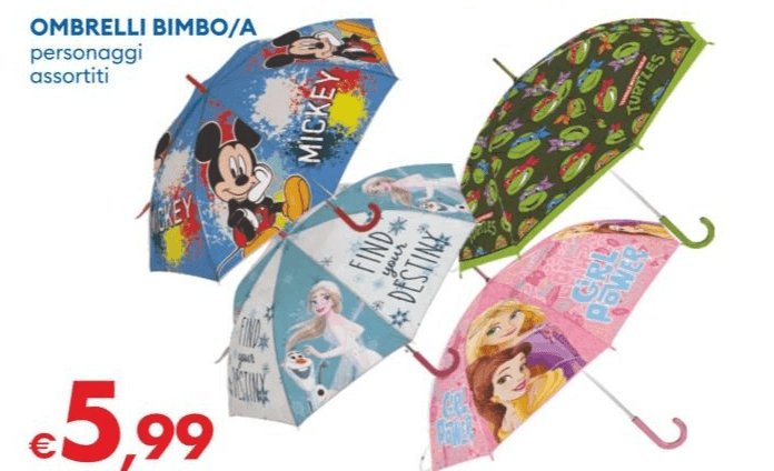 Ombrelli bimbo/a – MD