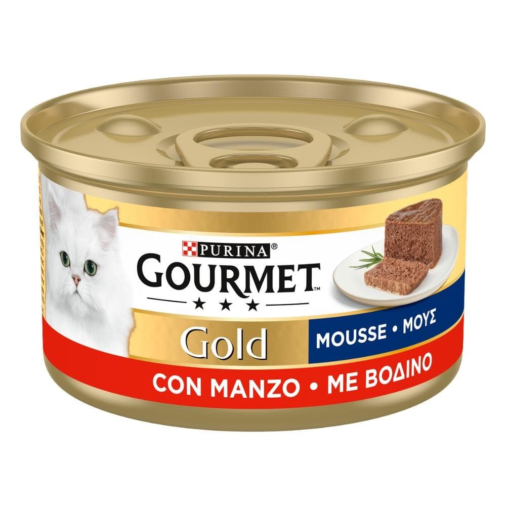 Purina Gourmet Gold alimento umido per gatti gusti assortiti, 85 g x8 – Iper La grande i