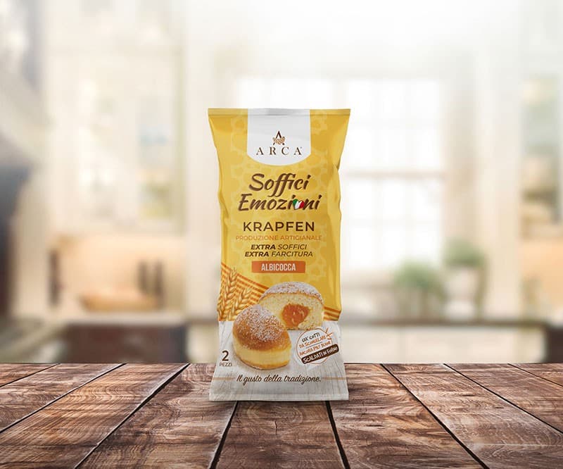Arca Soffici Emozioni Krapfen, 160 g – MD