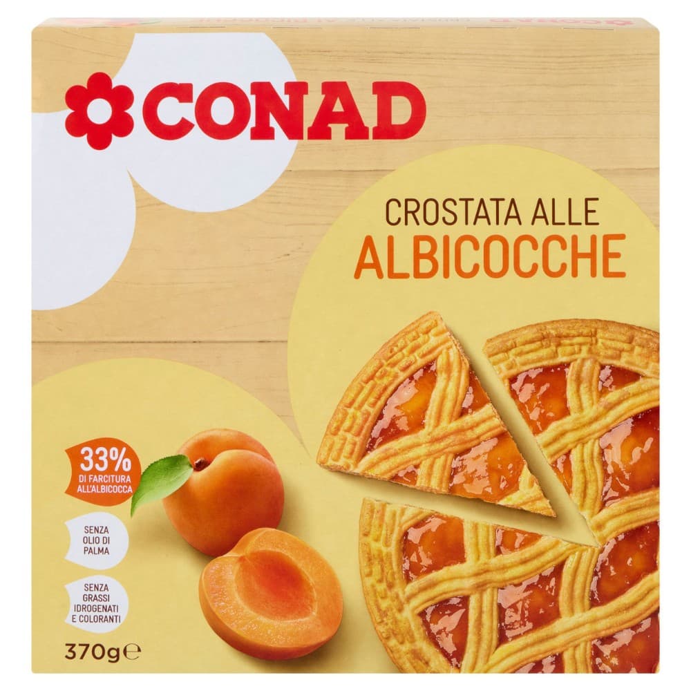 Crostata con confettura di albicocche – Il Gigante