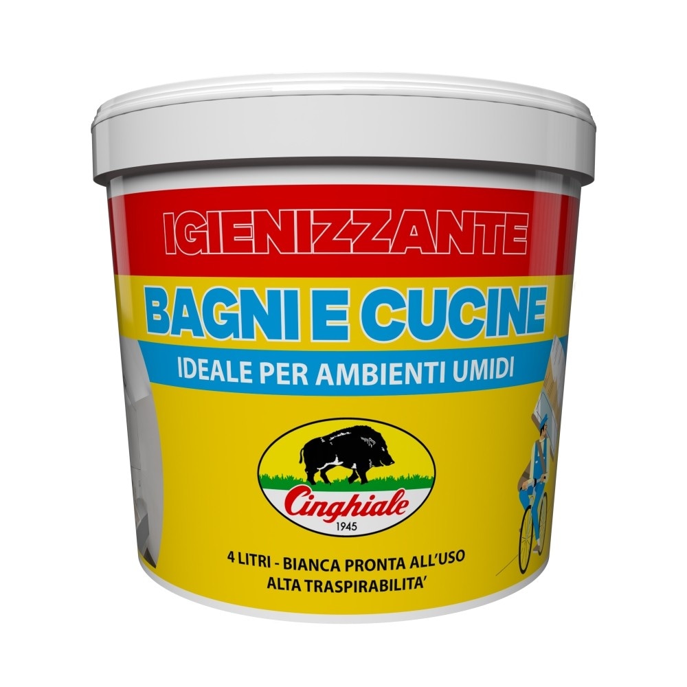 Idropittura Supertraspirante Cinghiale 4 L - Offerta nel negozio Bennet
