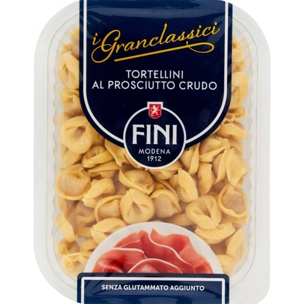 Tortellini con prosciutto crudo o Ravioli ricotta e spinaci 250 g Fini in offerta da DeSpar