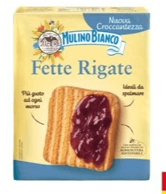 Fette biscottate Rigate Mulino Bianco 315 g in offerta da DeSpar