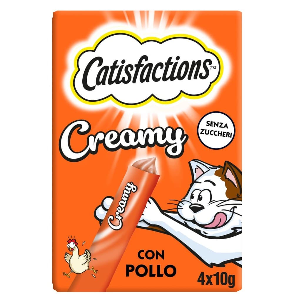 Snack per gatti, 10 g x 4 Catisfaction – Iper La grande i