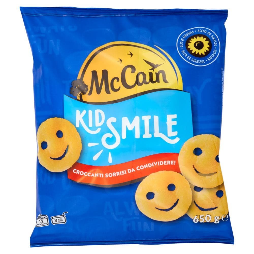 Patatine da forno MC Cain Kid Smile, 650 g – Il Gigante
