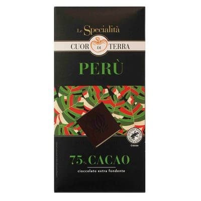 Tavoletta di cioccolato Peru' Le Specialità Cuor di Terra, 100 g – Penny