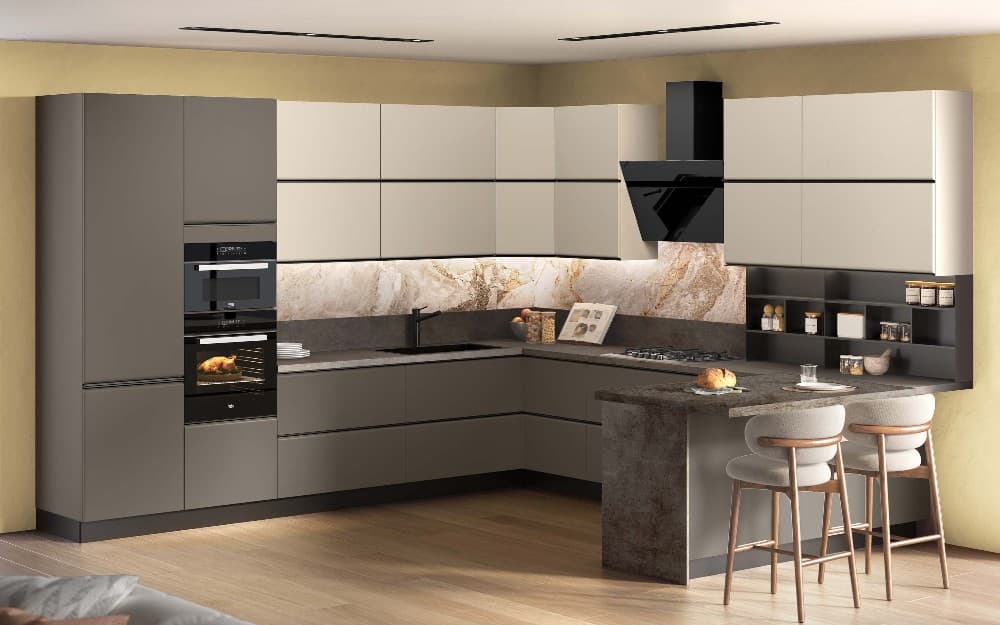 Mia composizione tipo Cacao Opaco e Sabbia Onix Opaco – Mondo Convenienza