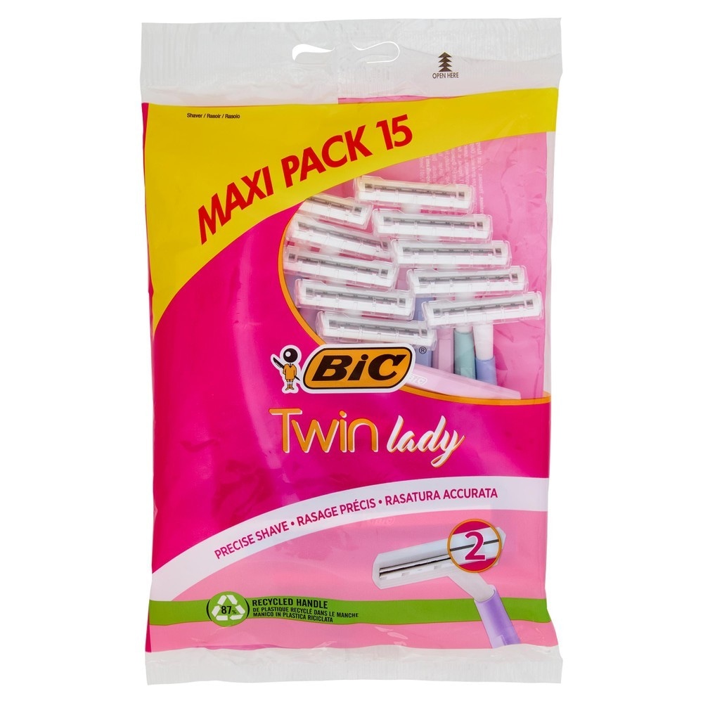 Rasoio Twin Lady usa e getta conf. da 15 BIC - Offerta nel negozio Bennet