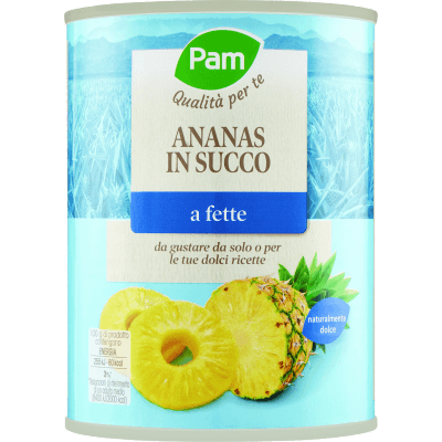 Ananas a fette Pam g 565/567 sgocc. g 340 in offerta da Panorama