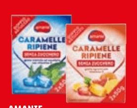 Caramelle dure 2x 50 g Amanie - Offerta nel negozio Lidl
