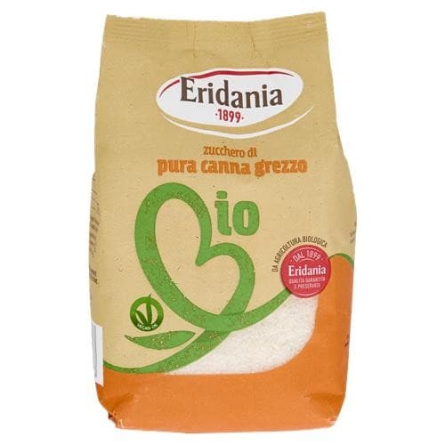 Zucchero di pura canna grezzo bio Eridania, g 500 – Bennet