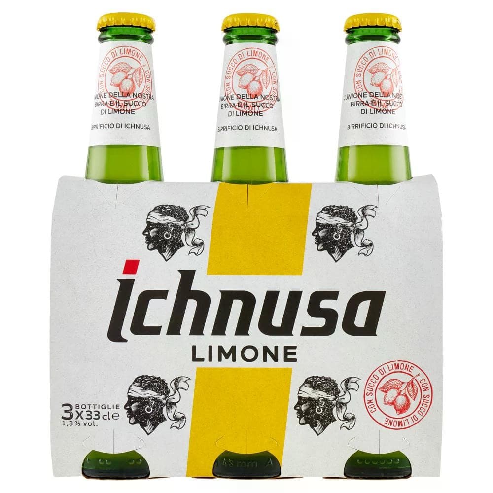 Ichnusa Limone, 3 x 330 ml (990 ml total) – Carrefour