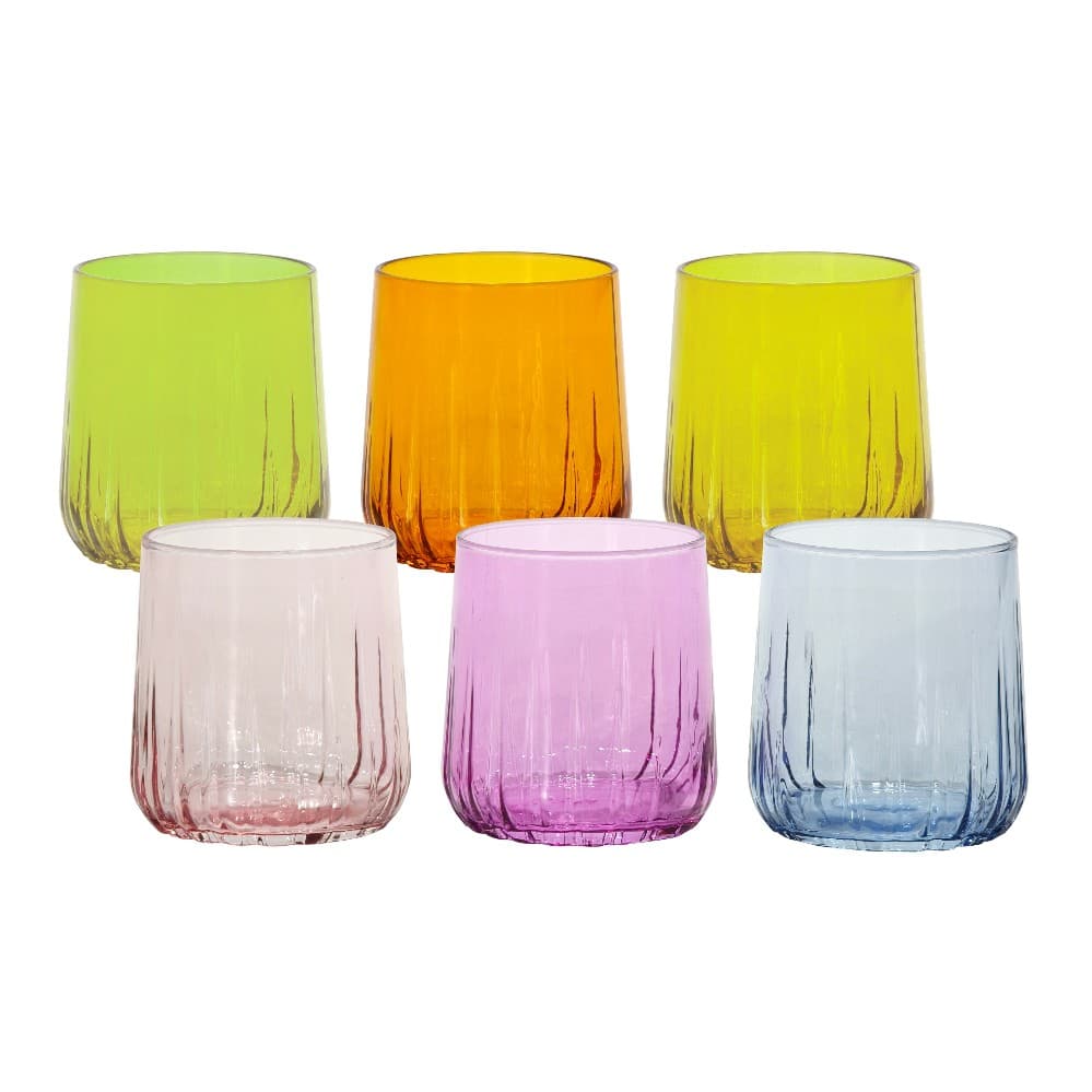 Bicchieri Nova colorati Pasabahce, 6 pezzi – Bennet