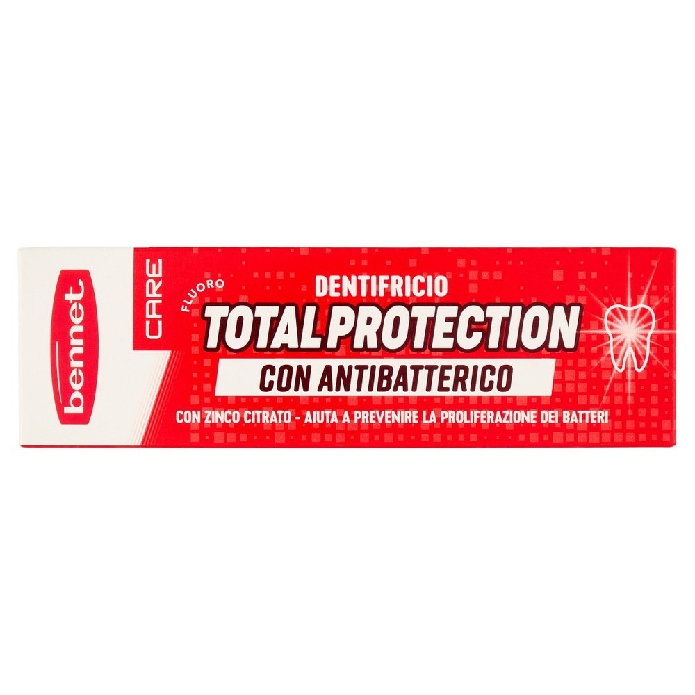 Dentifricio Bennet Total Protection ml 75 - Offerta nel negozio Bennet