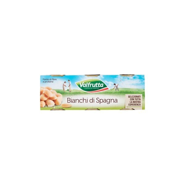 Cannellini, ceci o fagioli bianchi di Spagna o borlotti 240 g x3 / 250 g x3 VALFRUTTA in offerta da Iper La grande i