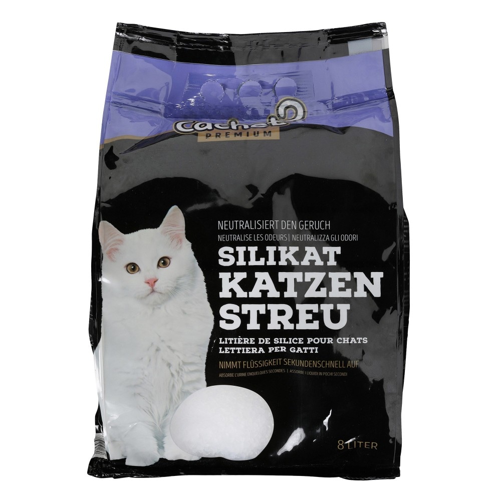 Cachet Premium Lettiera in silicio per gatti 8 litri in offerta da ALDI