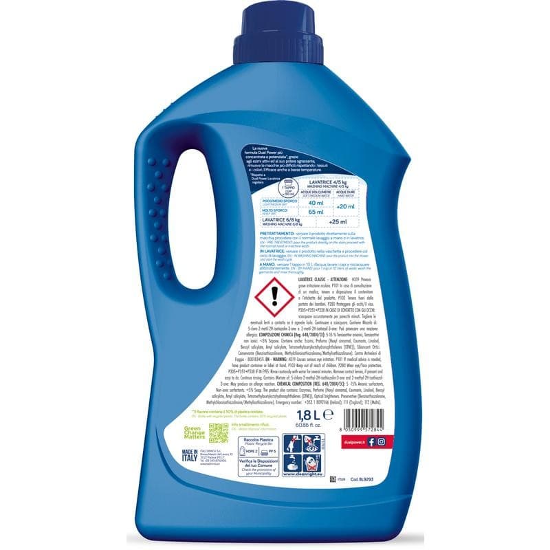 Detersivo lavatrice Dual Power 1,8 L in offerta da Panorama