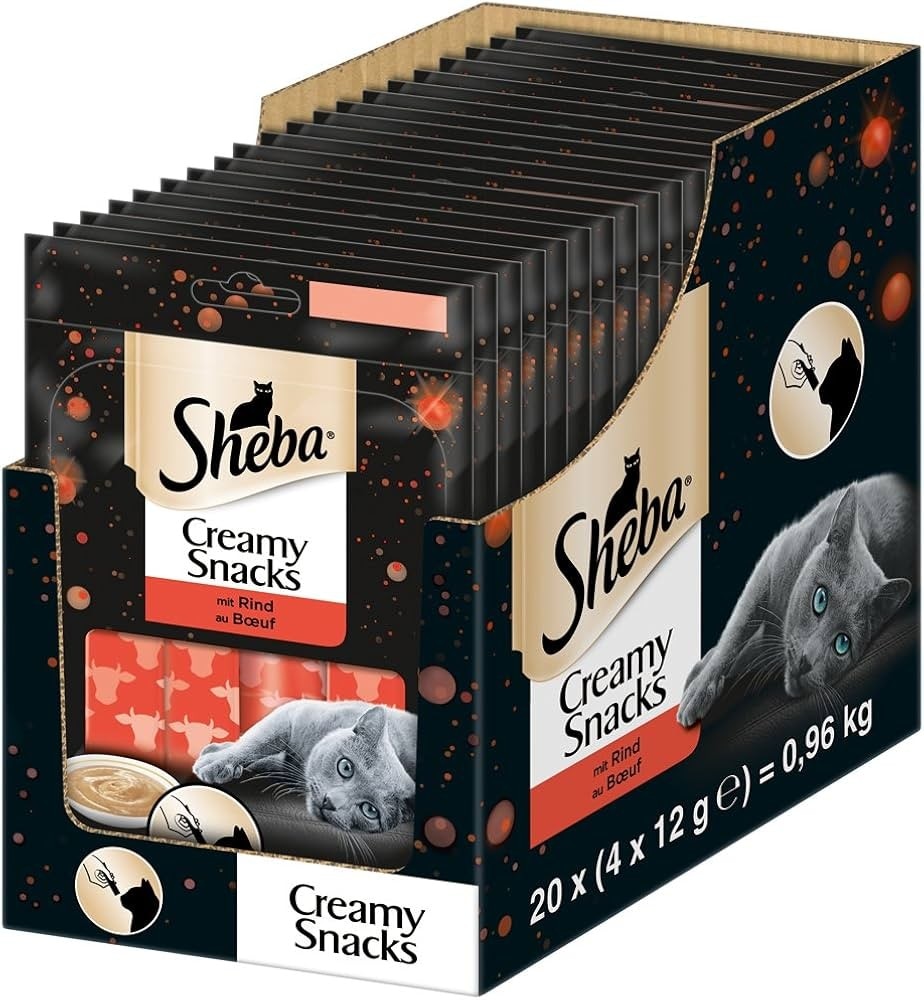 Snack per Gatti Creamy Sheba 48 g in offerta da Carrefour