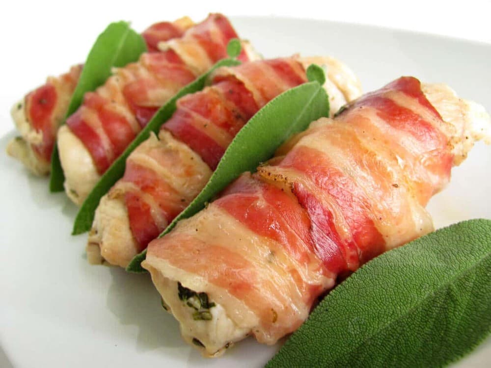 Involtini di pollo e pancetta di suino – Il Gigante
