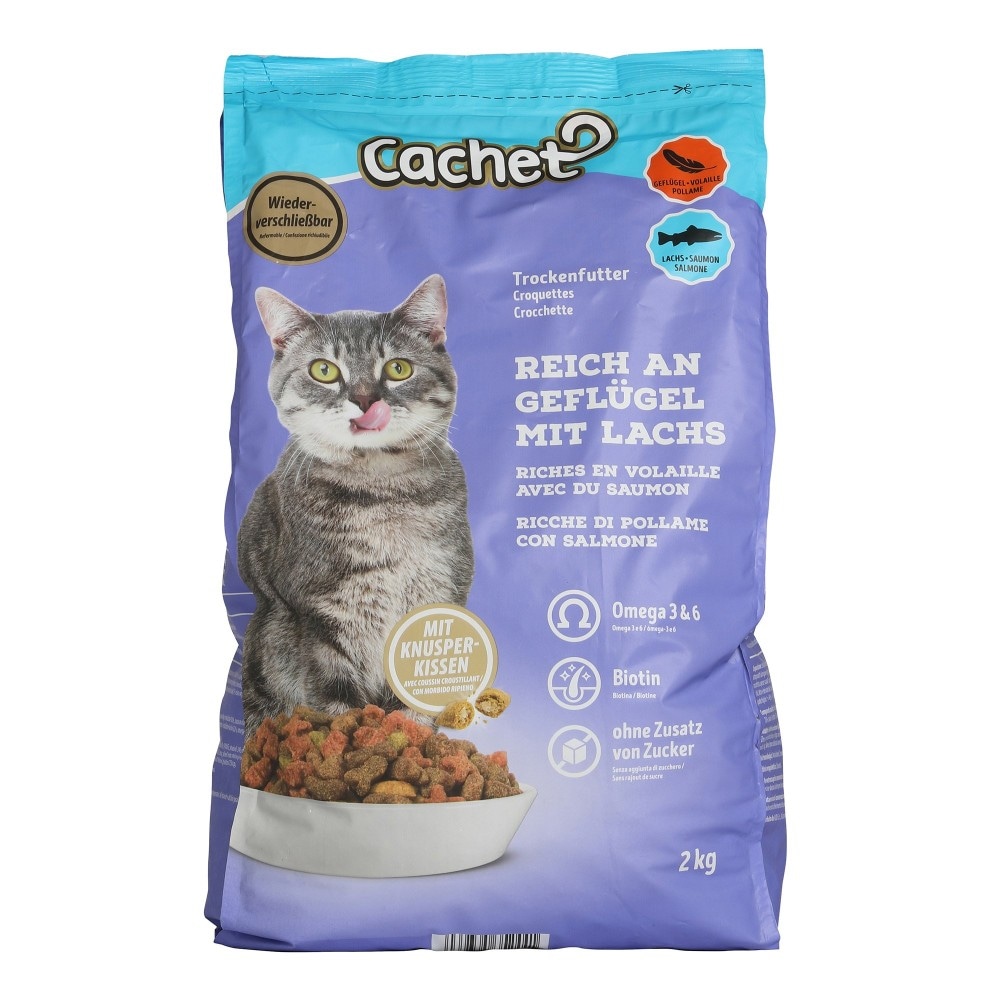 Cachet crocchette per gatti 2 kg in offerta da ALDI