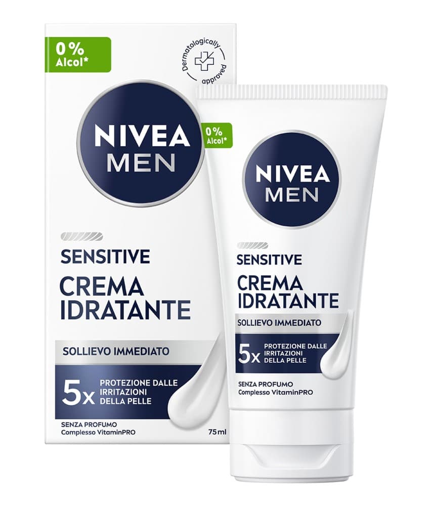 Crema idratante 75 ml Nivea Men in offerta da Panorama