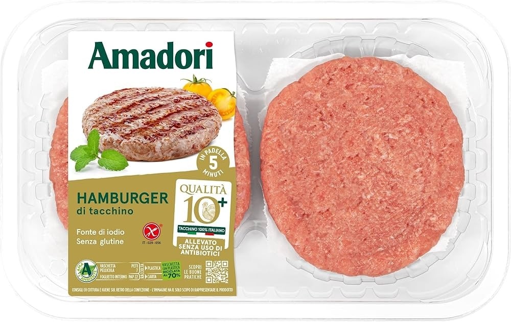 Hamburger di Tacchino 204 g - Offerta nel negozio Eurospin