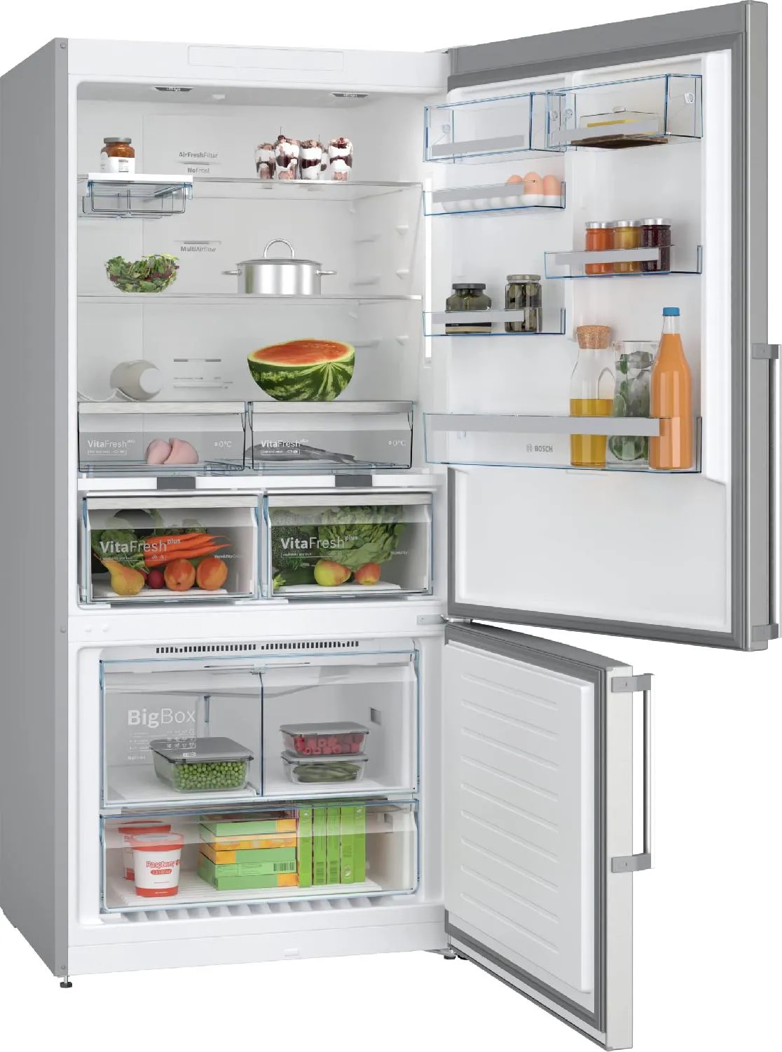 Frigorifero combinato da libera installazione Bosch - Serie 6 631 L - Offerta nel negozio Euronics