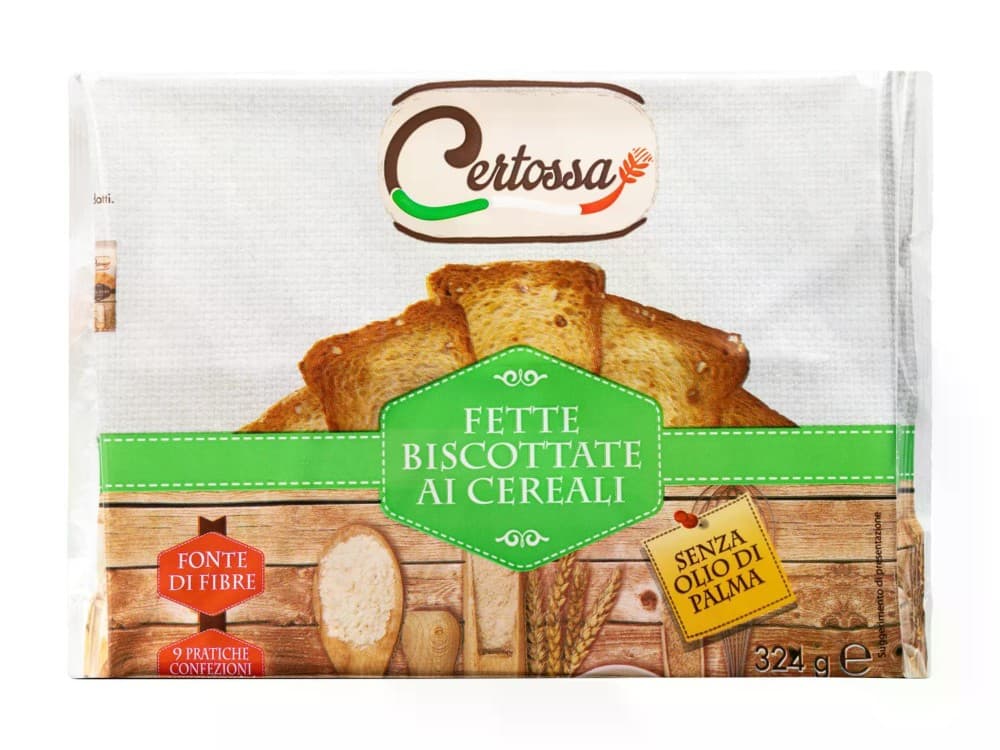 Certossa Fette biscottate ai cereali, 324 g – Lidl