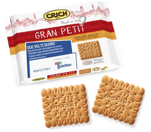 Biscotti Gran Petit 500 g Crich in offerta da MD
