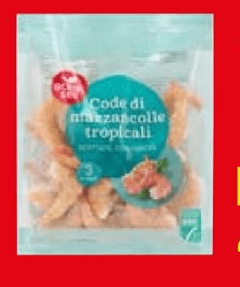 Ocean Sea Code di mazzancolle, 350 g confezione – Lidl