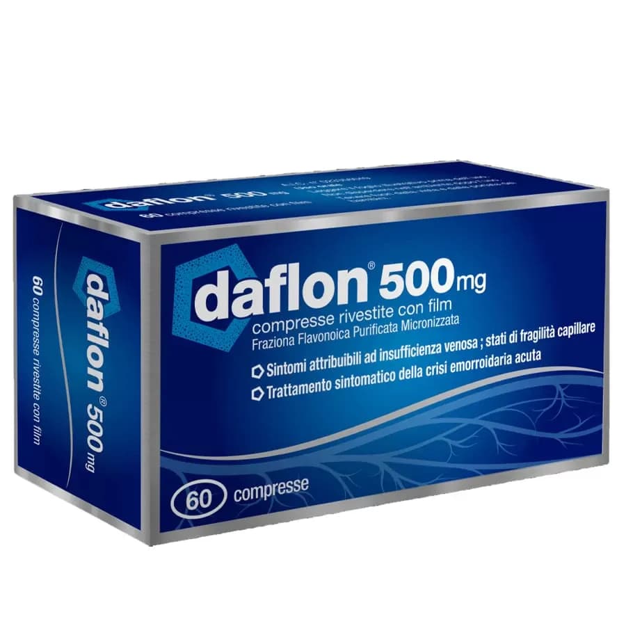 Daflon 500 compresse rivestite, 60 compresse rivestite – Conad