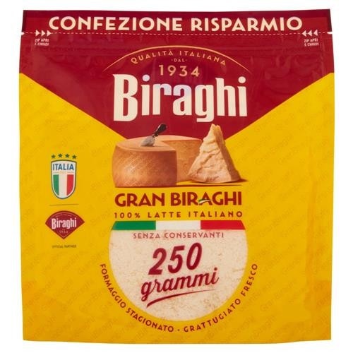 Grattugiato fresco Gran Biraghi 250 g in offerta da Panorama