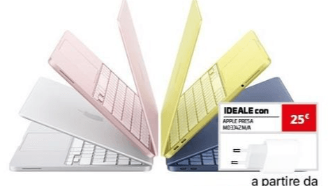 MacBook Neo chip A18 Pro Apple in offerta da Comet