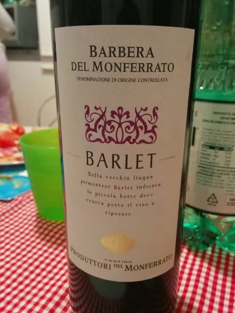 Barbera o Freisa del Monferrato Casalese DOC Barlet Cantina Produttori del Monferrato, 75 cl – Il Gigante