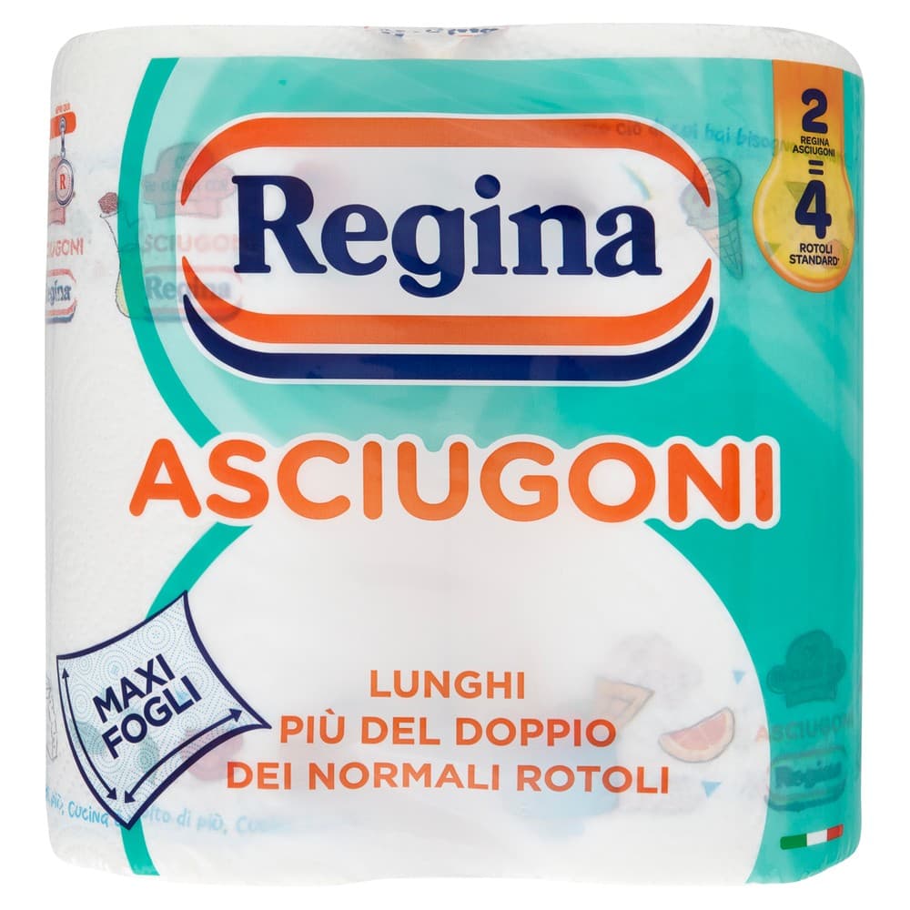 Carta cucina asciugoni Regina, 2 rotoli – Bennet