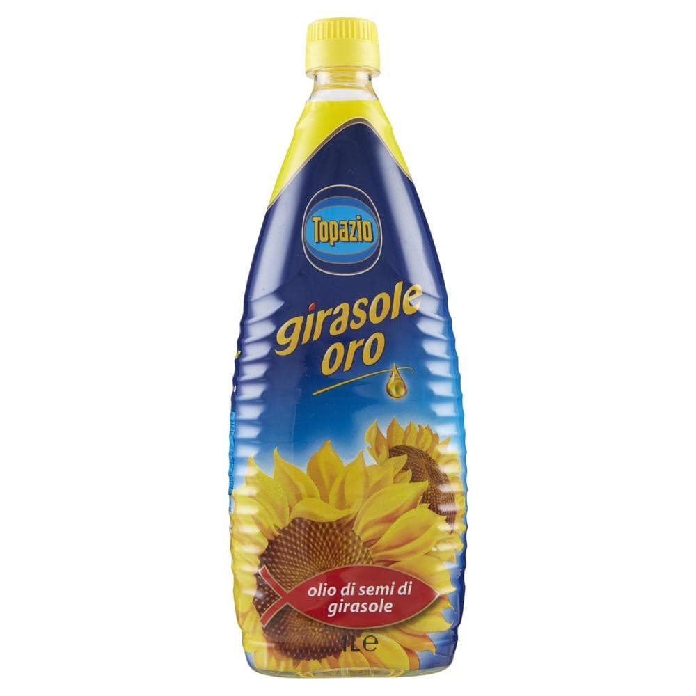 Olio di Semi di Girasole Oro Topazio, 1 litro – Il Gigante