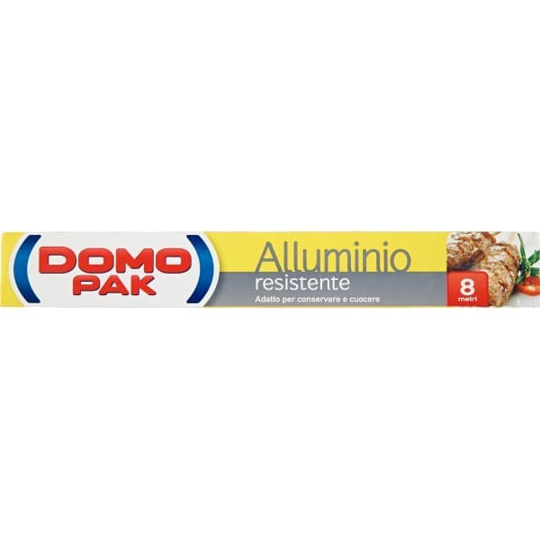 Rotolo alluminio Domopak, mt 8 – Panorama