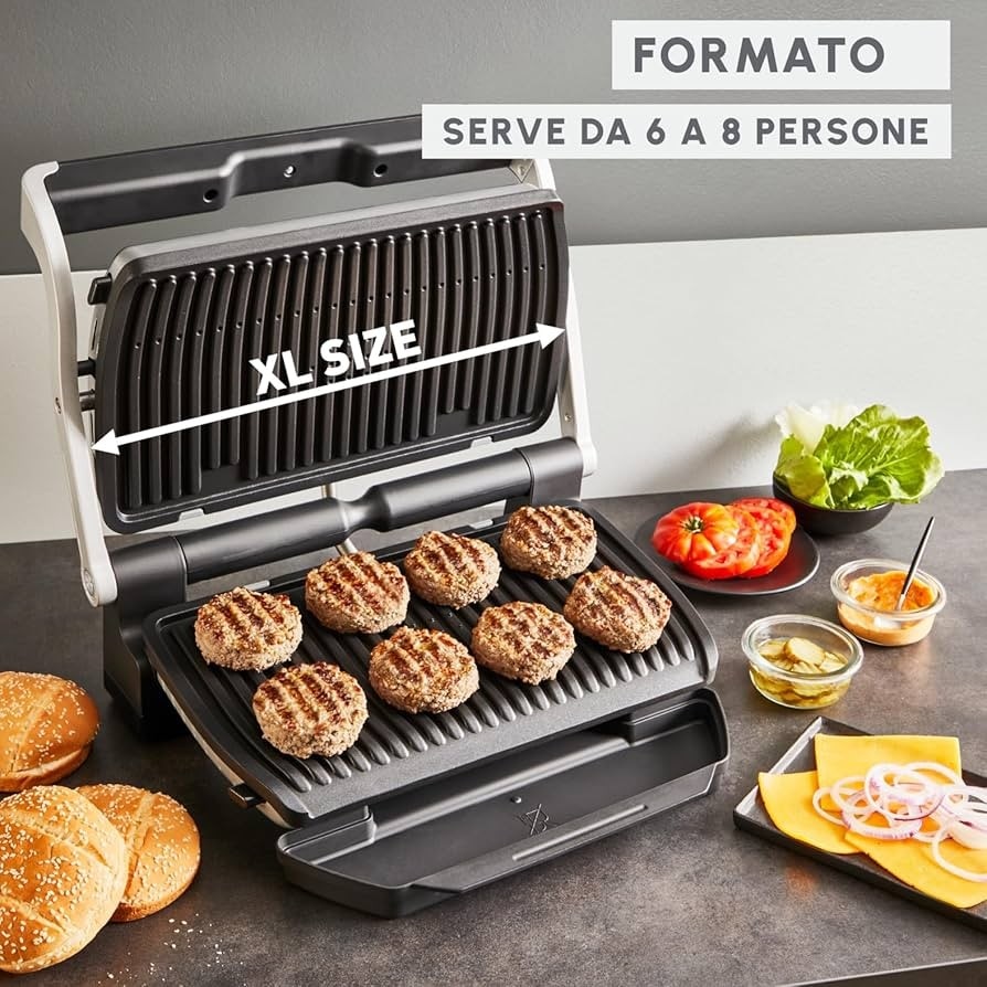 Griglia intelligente Optigrill + XL Mod. G17278 Moulinex - Offerta nel negozio Unieuro