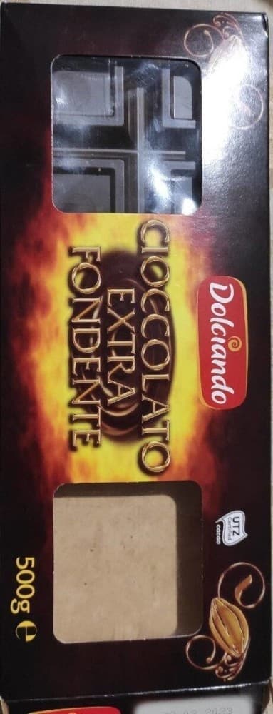 Dolciando cioccolato extra fondente, 500 g – Eurospin