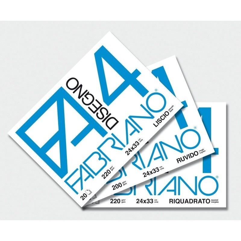 Album da disegno "F4" Fabriano 20 fogli, cm 24 x 33 in offerta da Panorama