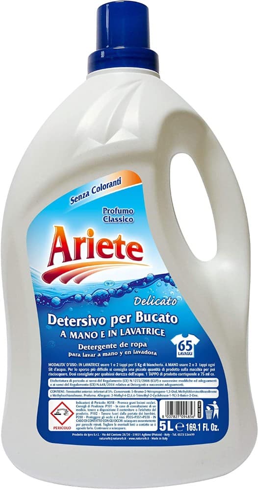 Detersivo lavatrice Ariete, 5 l – Carrefour