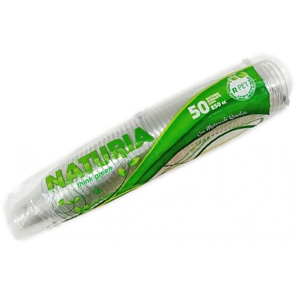 Aristea Bicchieri Trasparenti 250 cc - 50 pezzi - Offerta nel negozio Happy Casa
